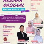Webinar Nasional Pendidikan Matematika 2026 Series 1 Bahas Strategi Efektif Menghadapi TKA