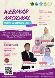 Webinar Nasional Pendidikan Matematika 2026 Series 1 Bahas Strategi Efektif Menghadapi TKA
